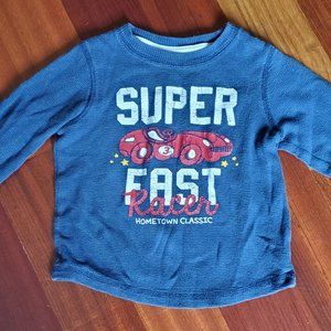 Jumping Beans "Super Fast" Long Sleeve Jersey 18M